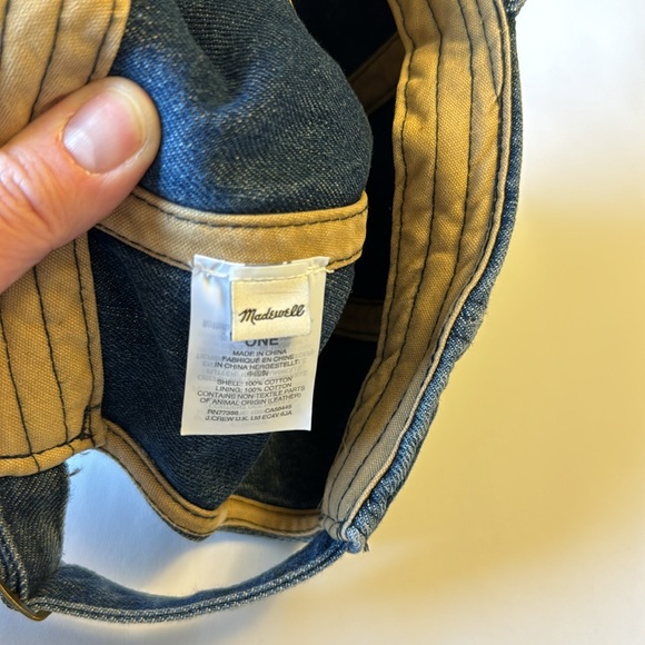 Madewell Denim Cap - Picture 4 of 4